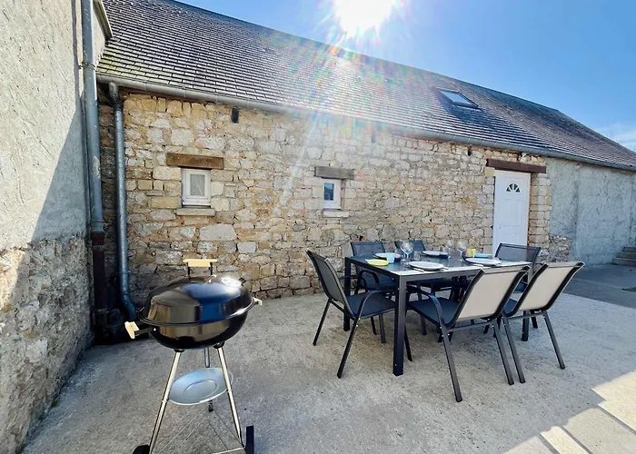 Le De La Fontaine - Spacious House Prázdninový dům Les Veys